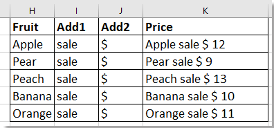 doc concatenate number text 5