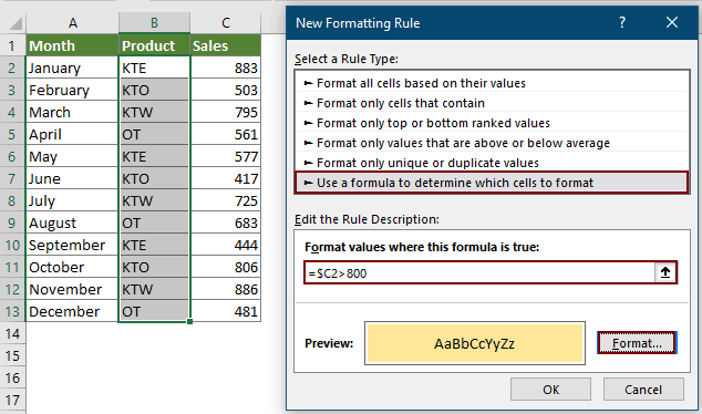 how-to-apply-conditional-formatting-to-a-column-based-on-another-column-in-excel