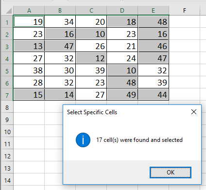 doc conditional formatting not in two values 6