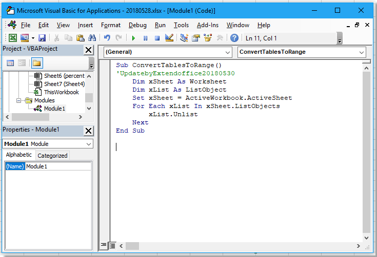 docはテーブルを範囲1に変換します