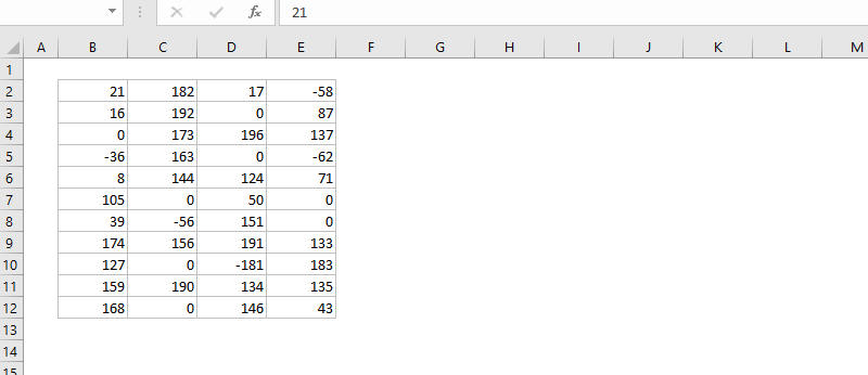 excel for mac show zeros as dash