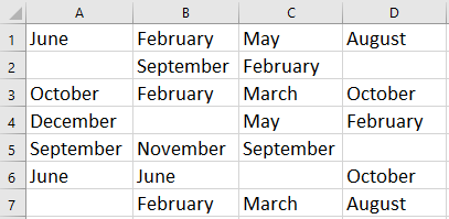 doc count cells with data 1