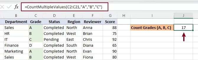 apply function to get the result