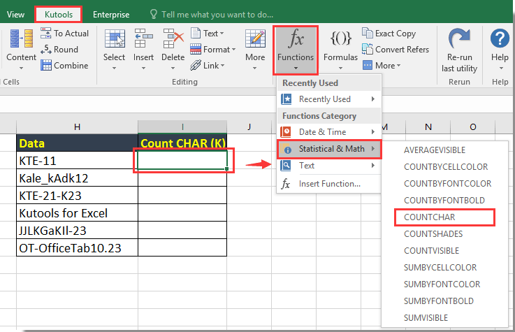 how-to-count-the-difference-between-letters-in-excel