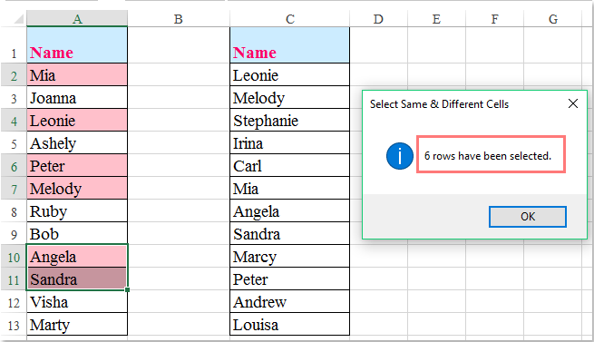 doc count duplicates two columns 6