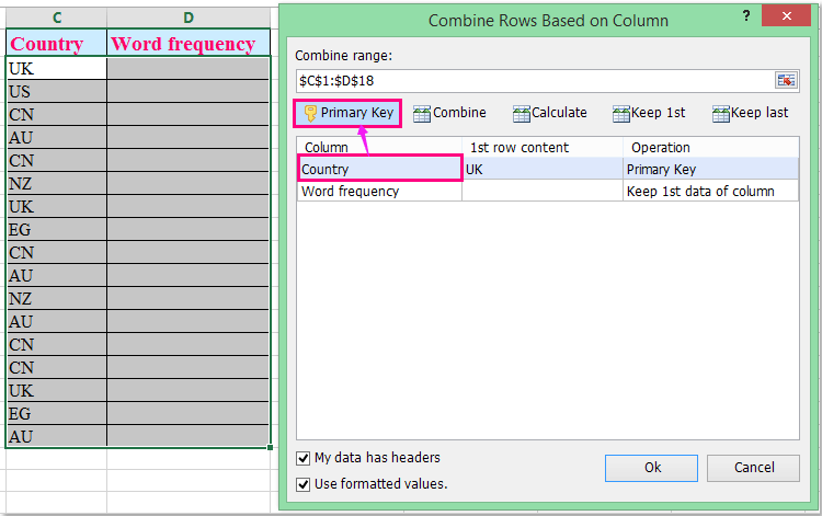 frequenza parola conteggio doc 6