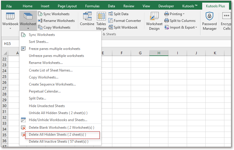 doc count hidden sheet 3