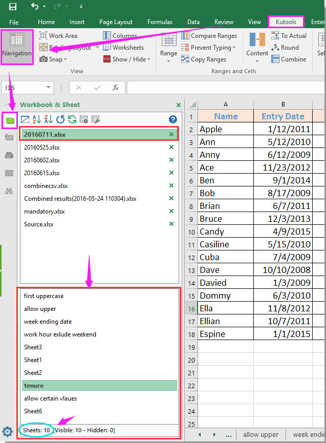How to quickly count the number of all opened workbooks?