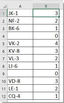 doc count until first blank 1