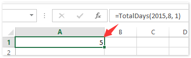 How to count the number of weekends/weekdays between two dates in Excel?
