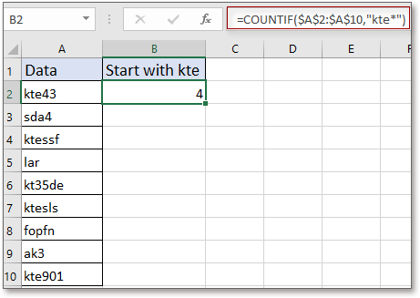 doc count cells start with 2