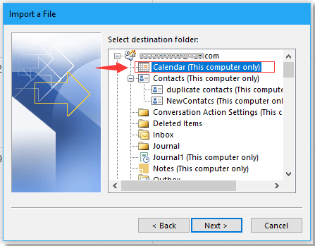 doc สร้างการนัดหมาย Outlook จากแผ่นงาน 8