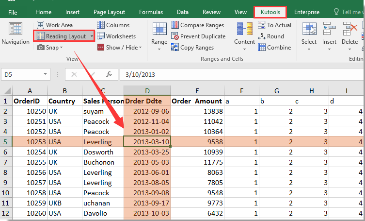 how do i highlight borders for excel on mac