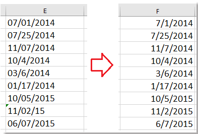 date du document stockée sous forme de texte 1