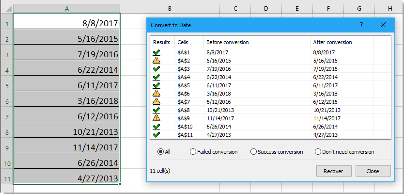 data doc para número de série 13