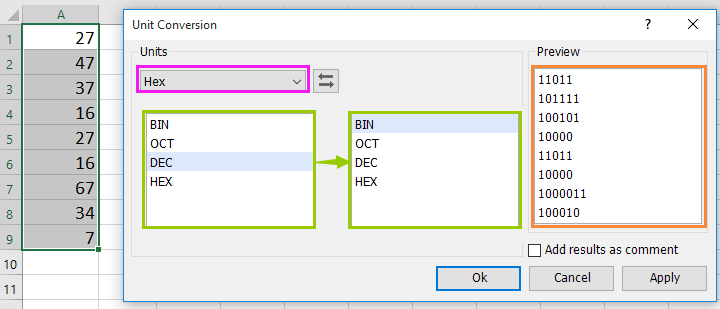 converting decimal to binary manually