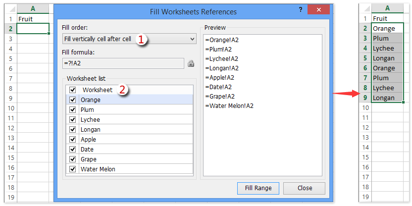 How To Define Named Range Across Worksheets In Excel