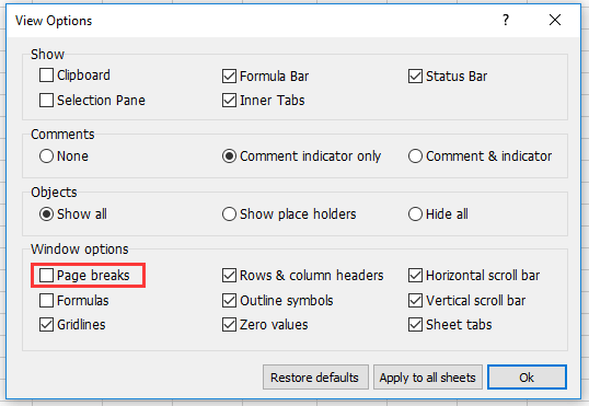 doc disable print gridlines 5