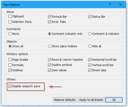 research work excel