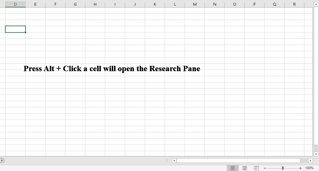 How To Disable The Research Task Pane In Excel