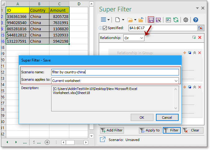 doc kutools սուպեր ֆիլտր 4