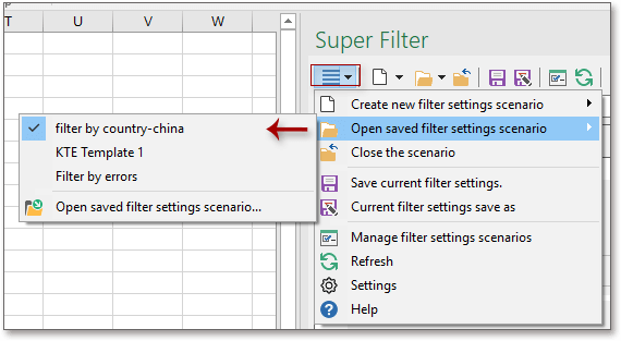 doc kutools filter super 5