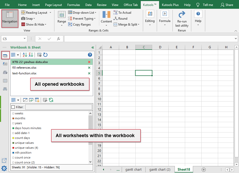 How To Display Show Worksheet Tabs Vertically On Left Side Of Excel