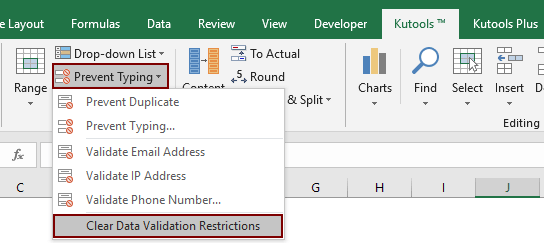 How To Clear Restricted Values In Cells In Excel