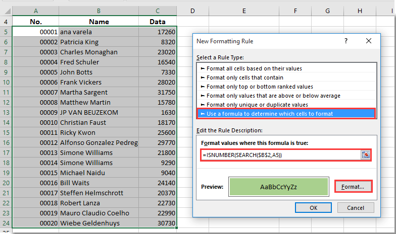 tạo ô tìm kiếm dữ liệu siêu tốc trong excel 