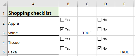 a screenshot showing the result after running the VBA code