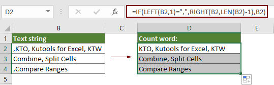 How To Remove Last/First Character If It Is A Comma Or Certain Character In  Excel?