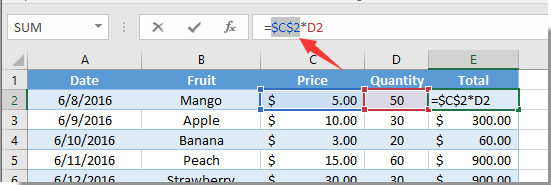 How To Lock Cells In Excel Mac