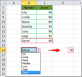 How to auto populate other cells when selecting values in Excel drop ...
