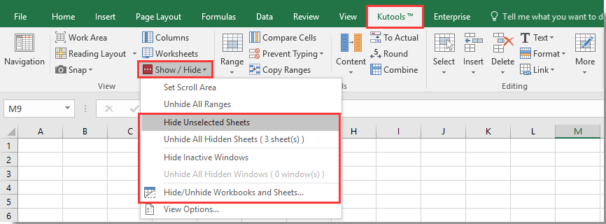 How To Hideunhide Rows Or Columns With Plus Or Minus Sign In Excel 