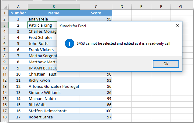 Проблема с сохранением Excel-файла только для чтения