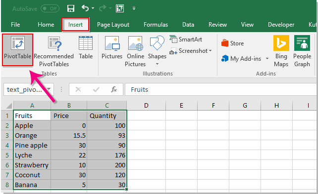 pivot table addons for mac excel