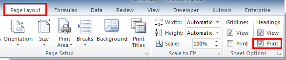 print row numbers in excel for mac spreadsheet