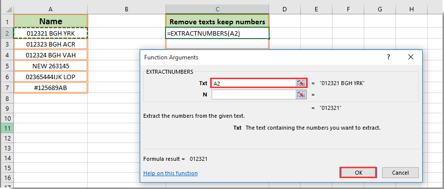 How To Remove Only Text From Cells That Containing Numbers And Texts In 5625