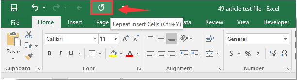 Excel active. Повтор последнего действия в Word.