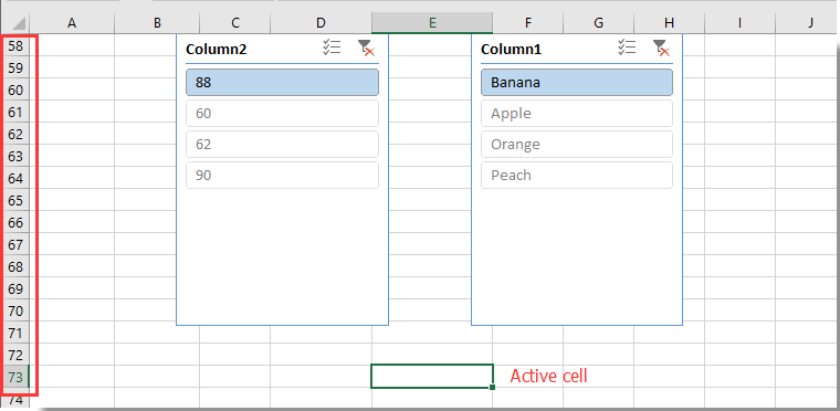 How to keep slicer of Pivot Table moving with worksheet scrolling in Excel?