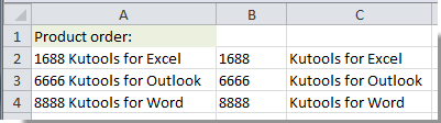 excel split cells after space