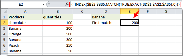 How To Vlookup Find The First 2nd Or Nth Match Value In Excel