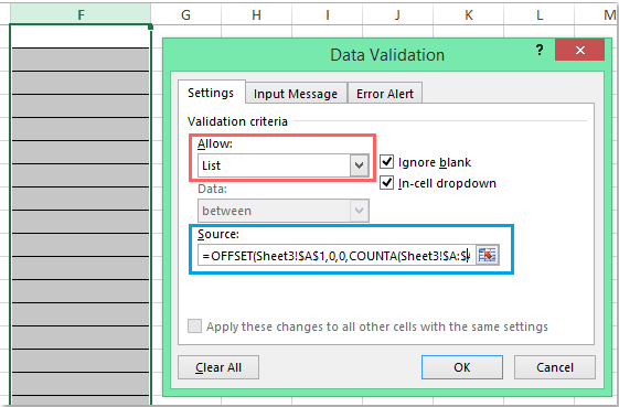 doc drop down list default to top 3