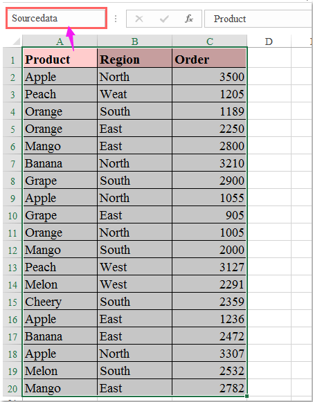 doc filter to another sheet 1