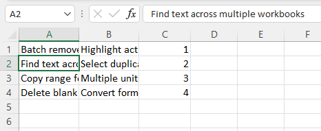 เติมข้อความอัตโนมัติจากรายการอื่น