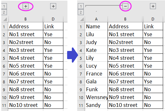 How To Expand All Collapsed Columns Or Rows In Excel