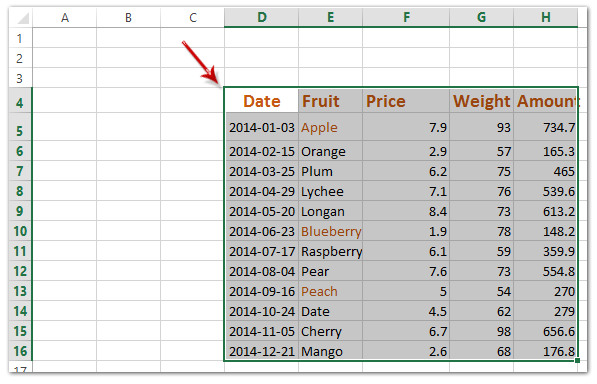 doc extrage date din registrul de lucru 7