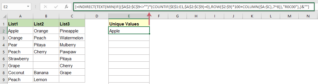 Vba количество столбцов. Indirect формула excel.