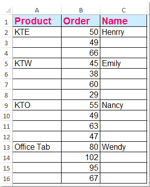 doc-fill-blank-cells-with-value-above1