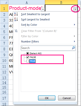 doc- ตัวกรองเริ่มต้นตัวอักษร 3